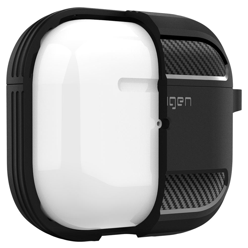 Spigen AirPods (3rd Gen) Rugged Armor Series - Matt Black