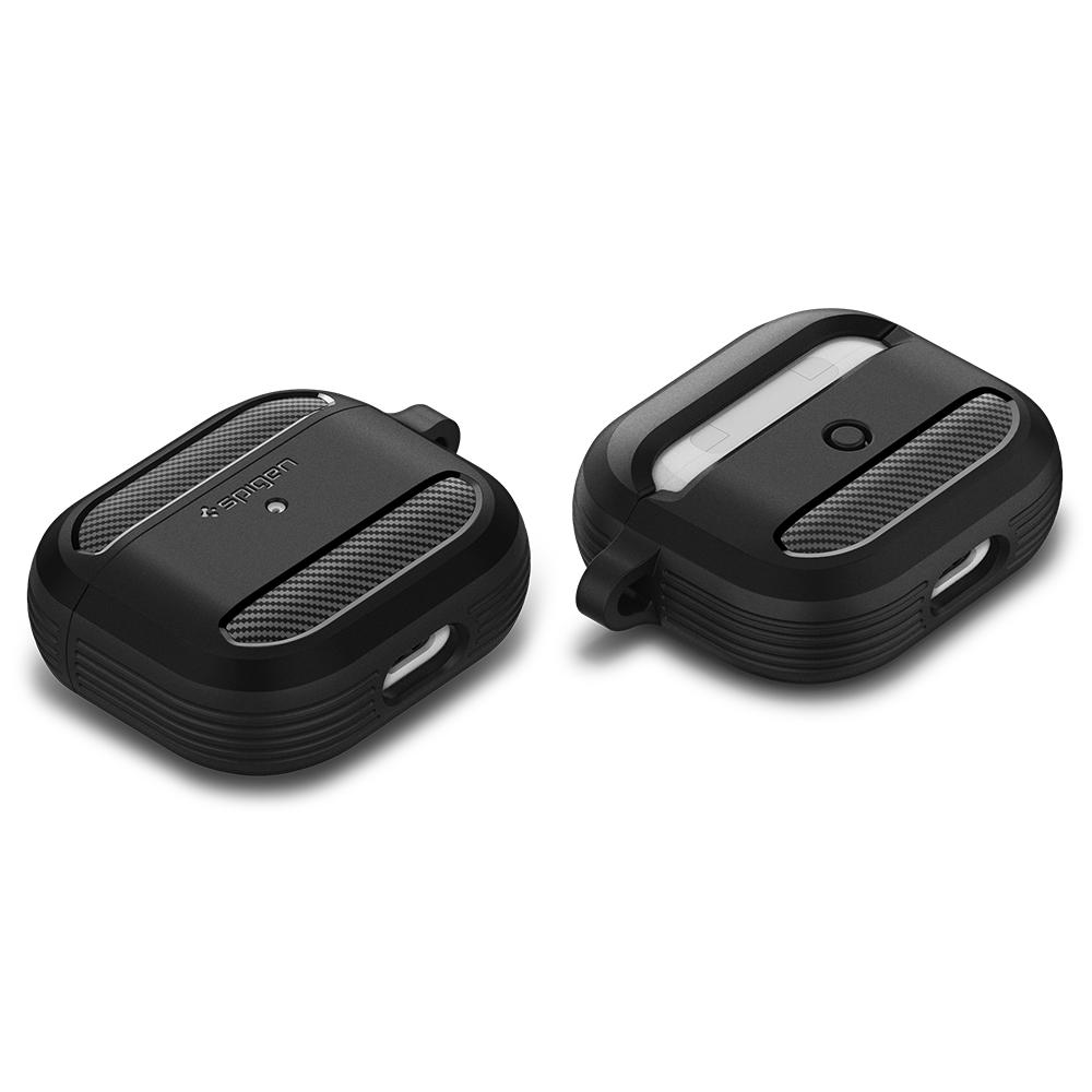 Spigen AirPods (3rd Gen) Rugged Armor Series - Matt Black