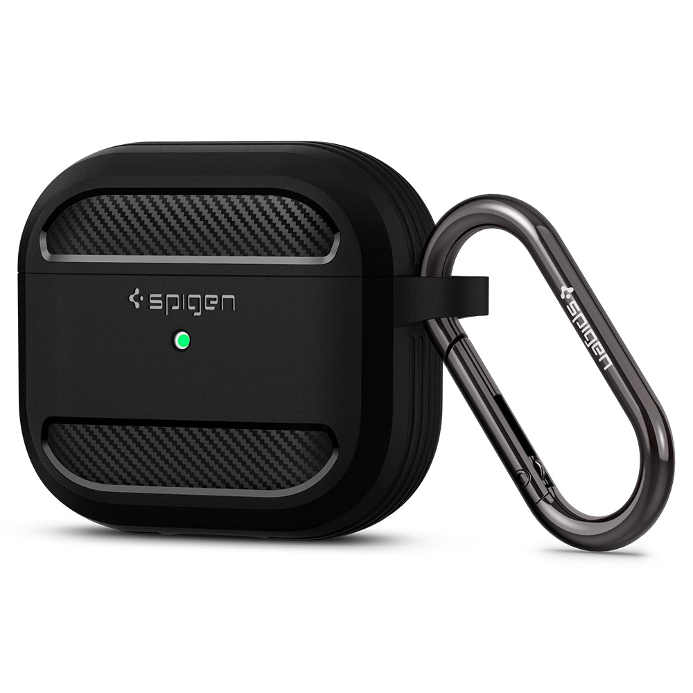 Spigen AirPods (3rd Gen) Rugged Armor Series - Matt Black