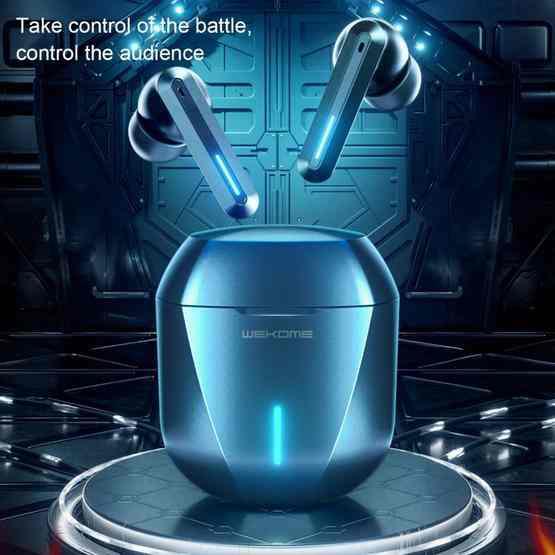 WK ET-V9 TWS (GAMING) EARBUDS (V5.0), TWS Earbuds, Gaming Earbuds, TWS Earbuds , Wireless Earbuds , TWS Earphones , Best Wireless Earbuds for iPhone , Android , Budget wireless earbuds