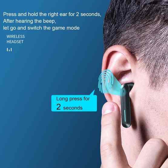 WK ET-V9 TWS (GAMING) EARBUDS (V5.0), TWS Earbuds, Gaming Earbuds, TWS Earbuds , Wireless Earbuds , TWS Earphones , Best Wireless Earbuds for iPhone , Android , Budget wireless earbuds