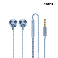 REMAX RM-711 3.5MM EARPHONE (METAL) WIRED MUSIC