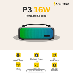 SOUNARC P3 16W Portable Speaker