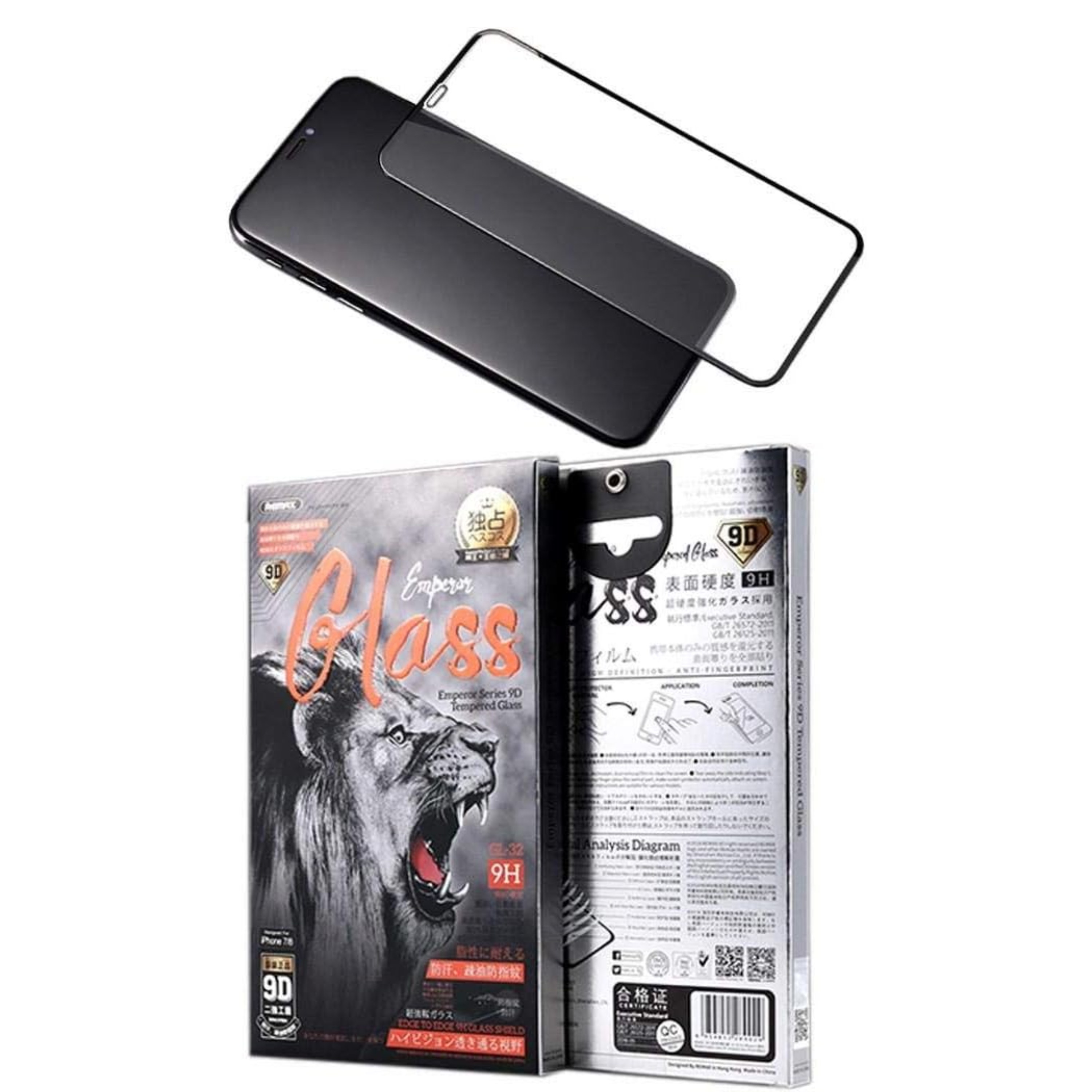 Remax -- GL-32 9D Tempered Glass For iPhone XR 6.1"