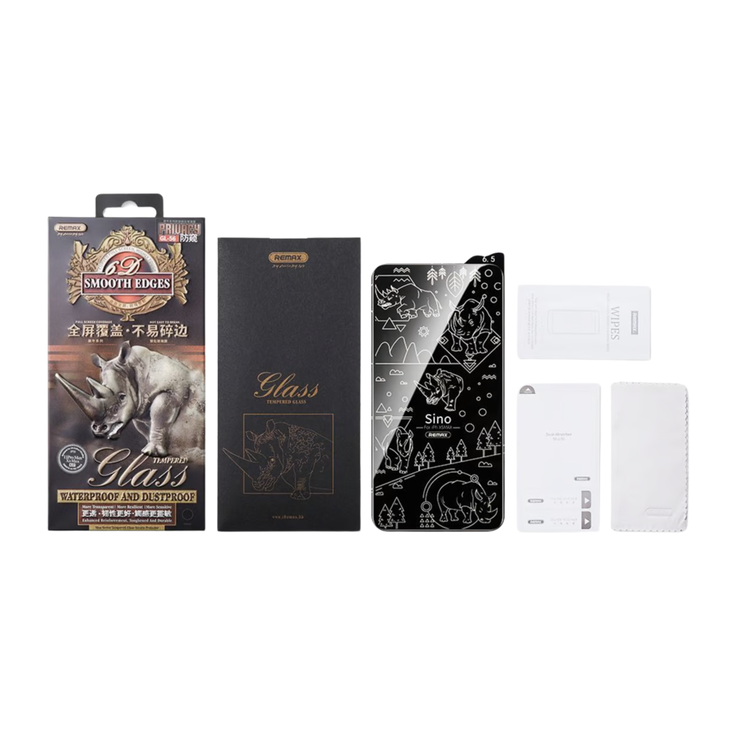 Remax -- GL-56 9D  Tempered Glass For  iPhone 13 Mini 6.1"