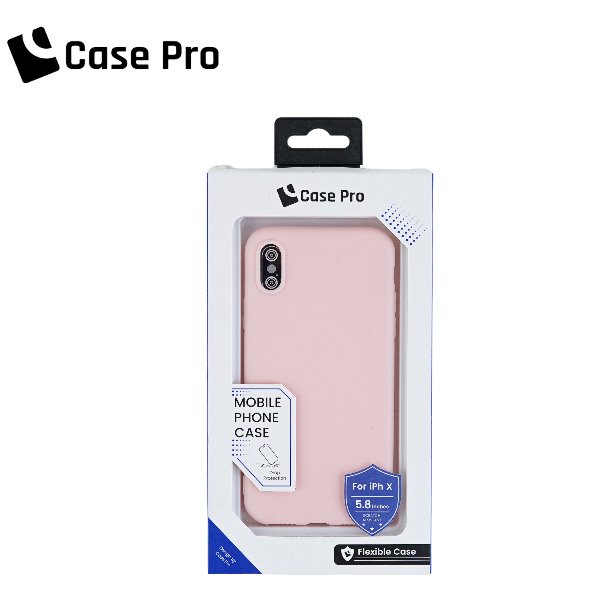 CasePro iPhone X Case (Flexible) - Pink