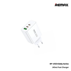 REMAX RP-U123 40W 1A+2C KIDDY SERIES FAST CHARGER (US)