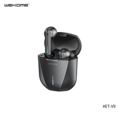 WK ET-V9 TWS (GAMING) EARBUDS (V5.0), TWS Earbuds, Gaming Earbuds, TWS Earbuds , Wireless Earbuds , TWS Earphones , Best Wireless Earbuds for iPhone , Android , Budget wireless earbuds
