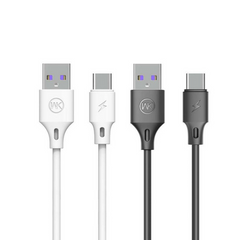 WK WDC-101A FULL SPEED PRO DATA CABLE FOR TYPE.C 5A (1M) - Black