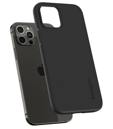 Spigen iPhone 12 / 12 Pro Thinfit Series-Black