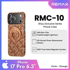 REMAX - RMC-10 iPhone 17 Pro Case Zhiyu Exclusive Series - Orange