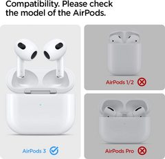 Spigen AirPods (3rd Gen) Classic Shuffle Series - Charcoal