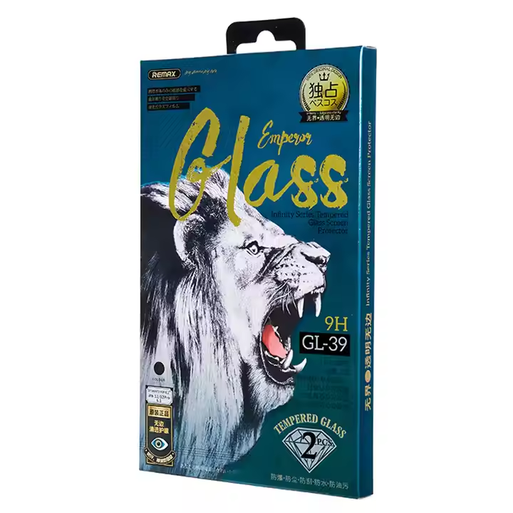 Remax -- GL-39 Clear Tempered Glass For iPhone 12 Mini 5.4"