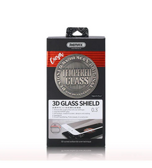 Remax -- 3D Full Tempered Glass For iPhone 6 (Black)