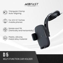 ACEFAST D5 MULTI-FUNCTION CAR HOLDER, Car Mount, Car Holder, Phone Holder
