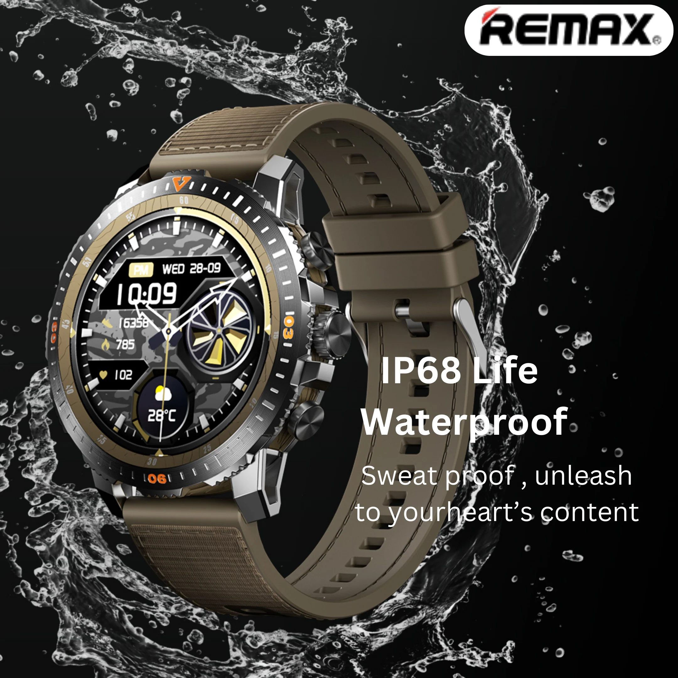 REMAX - WATCH 12 Smart Watch - Navy Blue