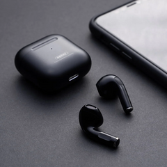 Remax TWS-10/ 10i Bluetooth V5.1 True Wireless Earbuds (Stereo)- Black