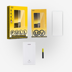 OPPO RENO 12 5G >> Remax UV Curved Tempered Glass MMR03 - Clear
