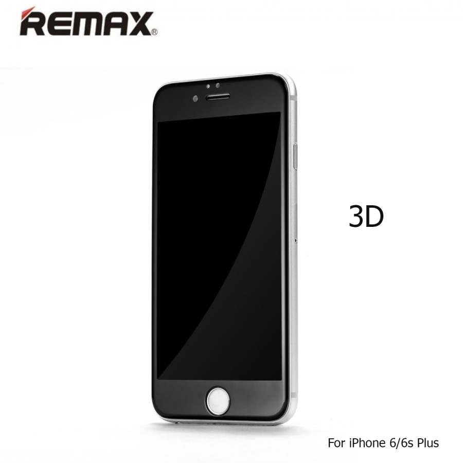 Remax -- All GL-46 All New Tempered Glass For iPhone 6/6s (Black)