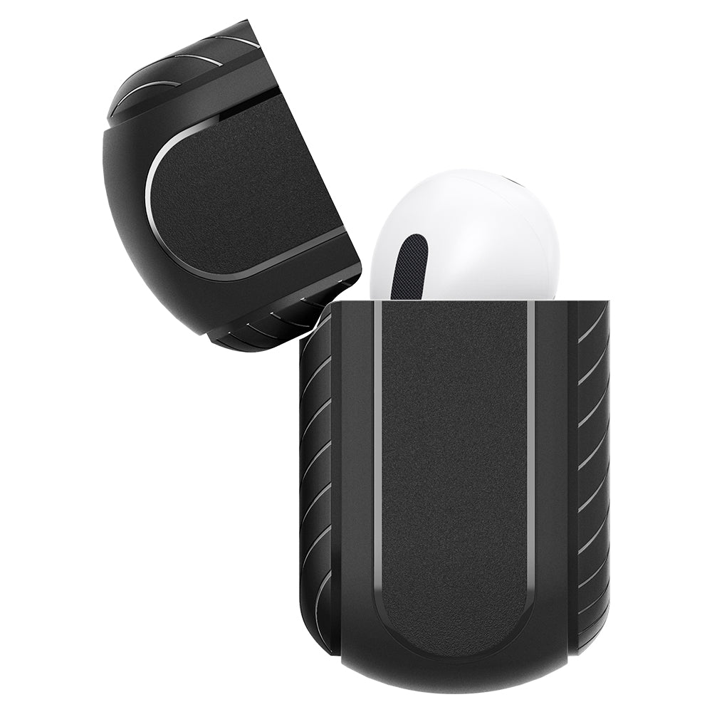 Spigen AirPods Pro (2nd Gen) Mag Armor Series Magasfe Charging - Matt Black