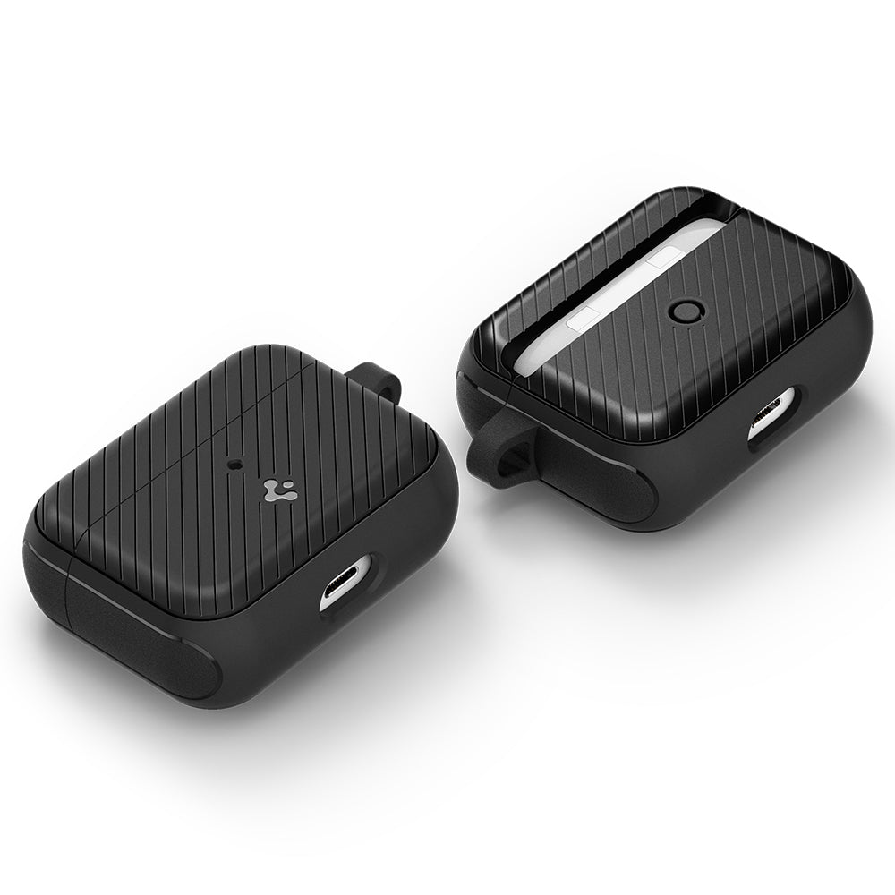 Spigen AirPods Pro (2nd Gen) Mag Armor Series Magasfe Charging - Matt Black