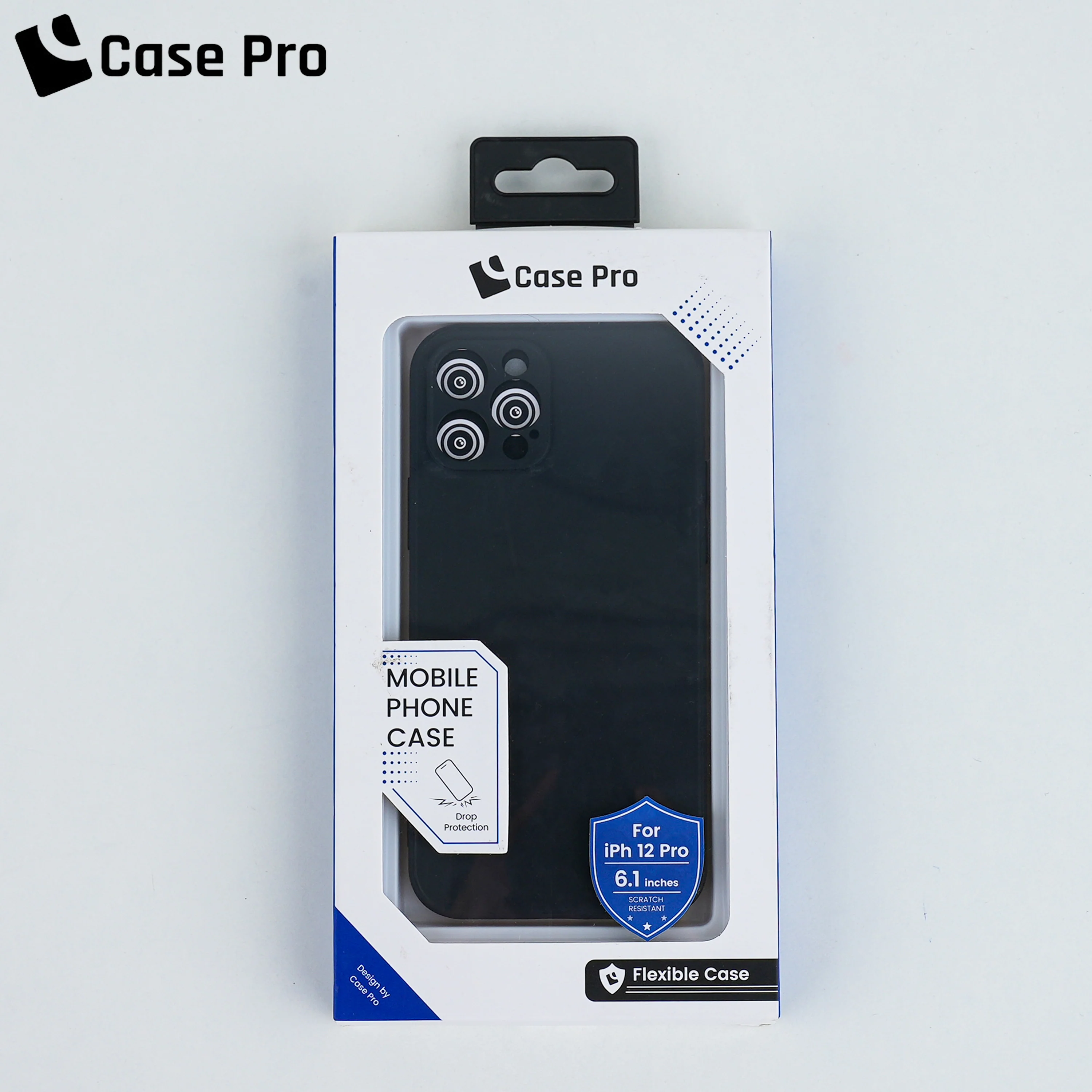 CasePro iPhone 12 Pro Max Case (Flexible) - Black