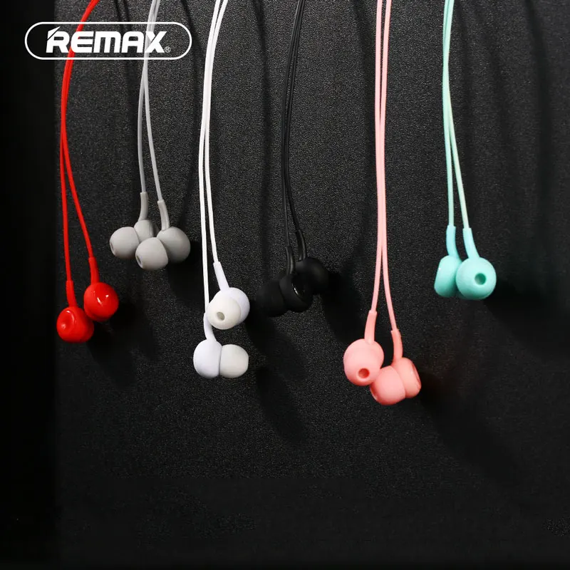 Remax RM-510 3.5mm Wired Earphone - Red