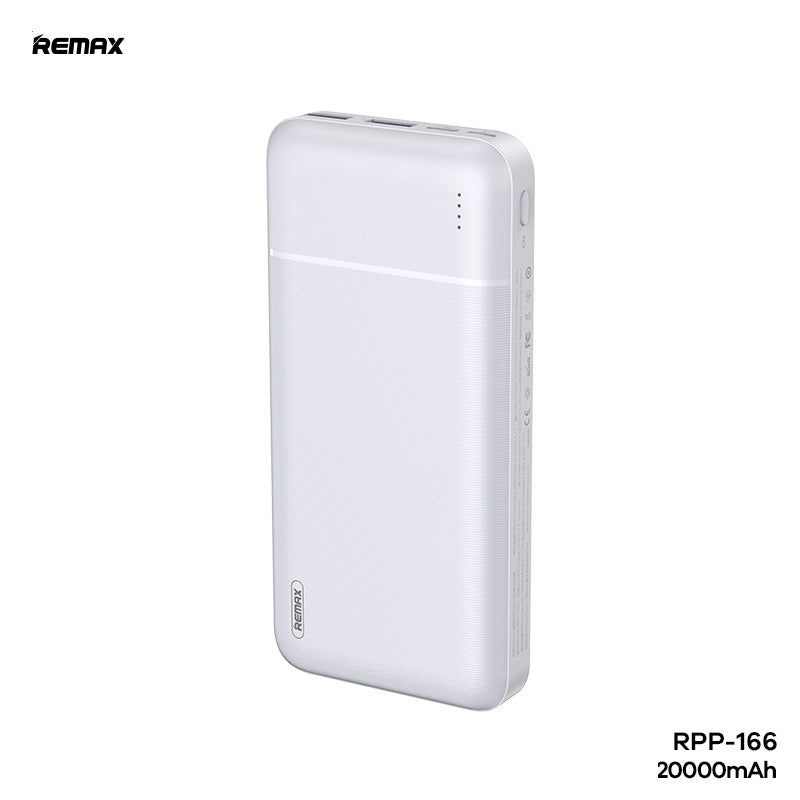 REMAX RPP-166 20000MAH LANGO SERIES POWER BANK(White)