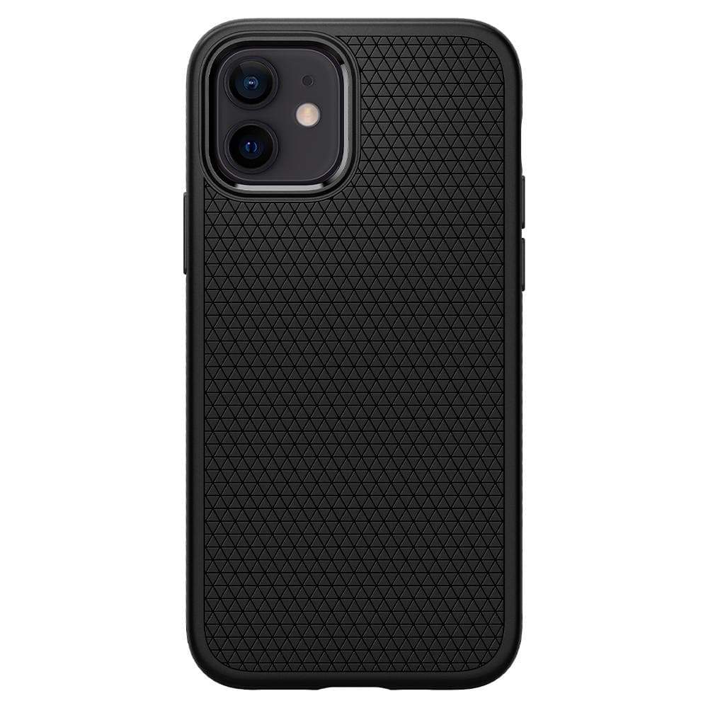 Spigen iPhone 12 Pro Liquid Air Series - Matte Black