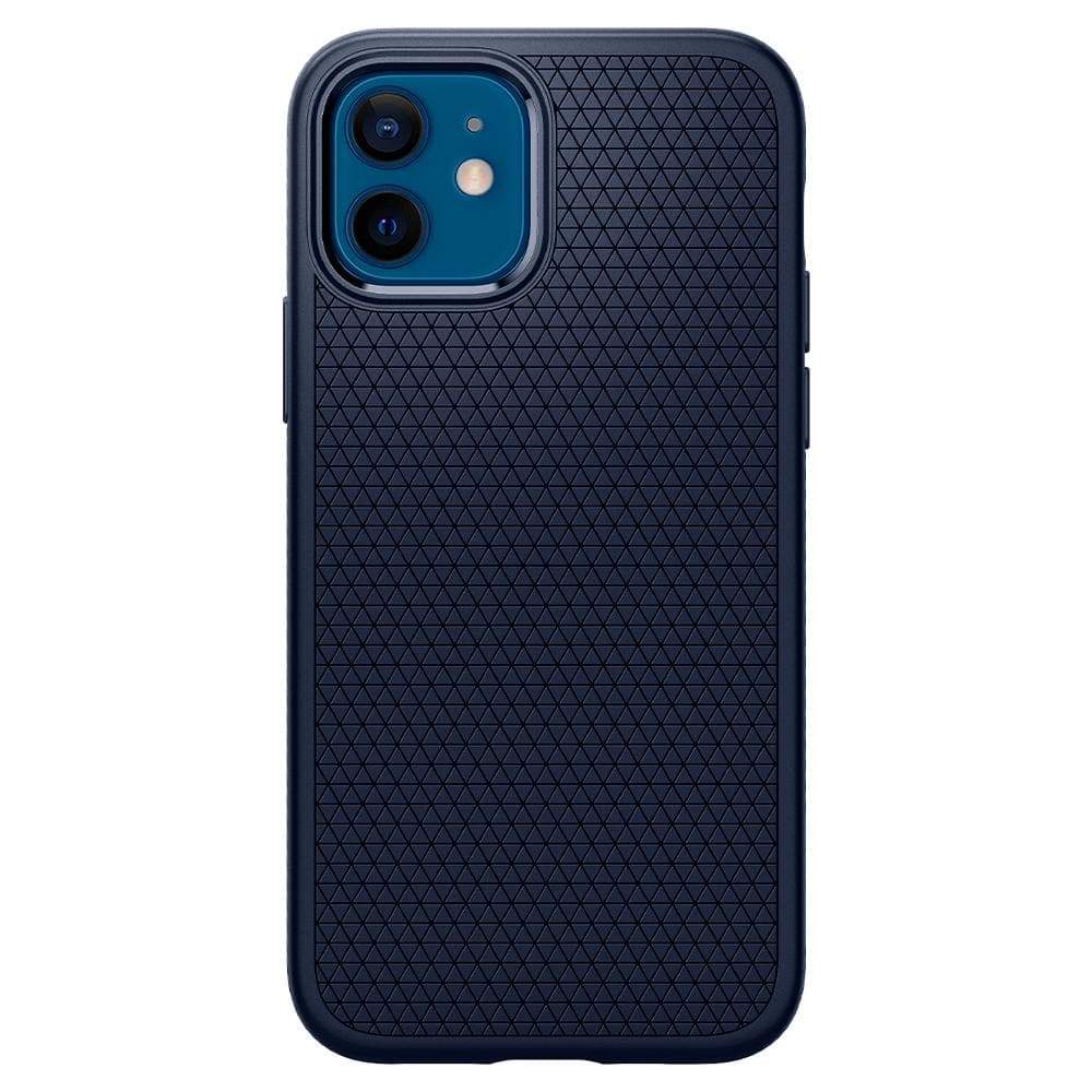 Spigen iPhone 12 / 12 Pro Liquid Air Series - Navy Blue