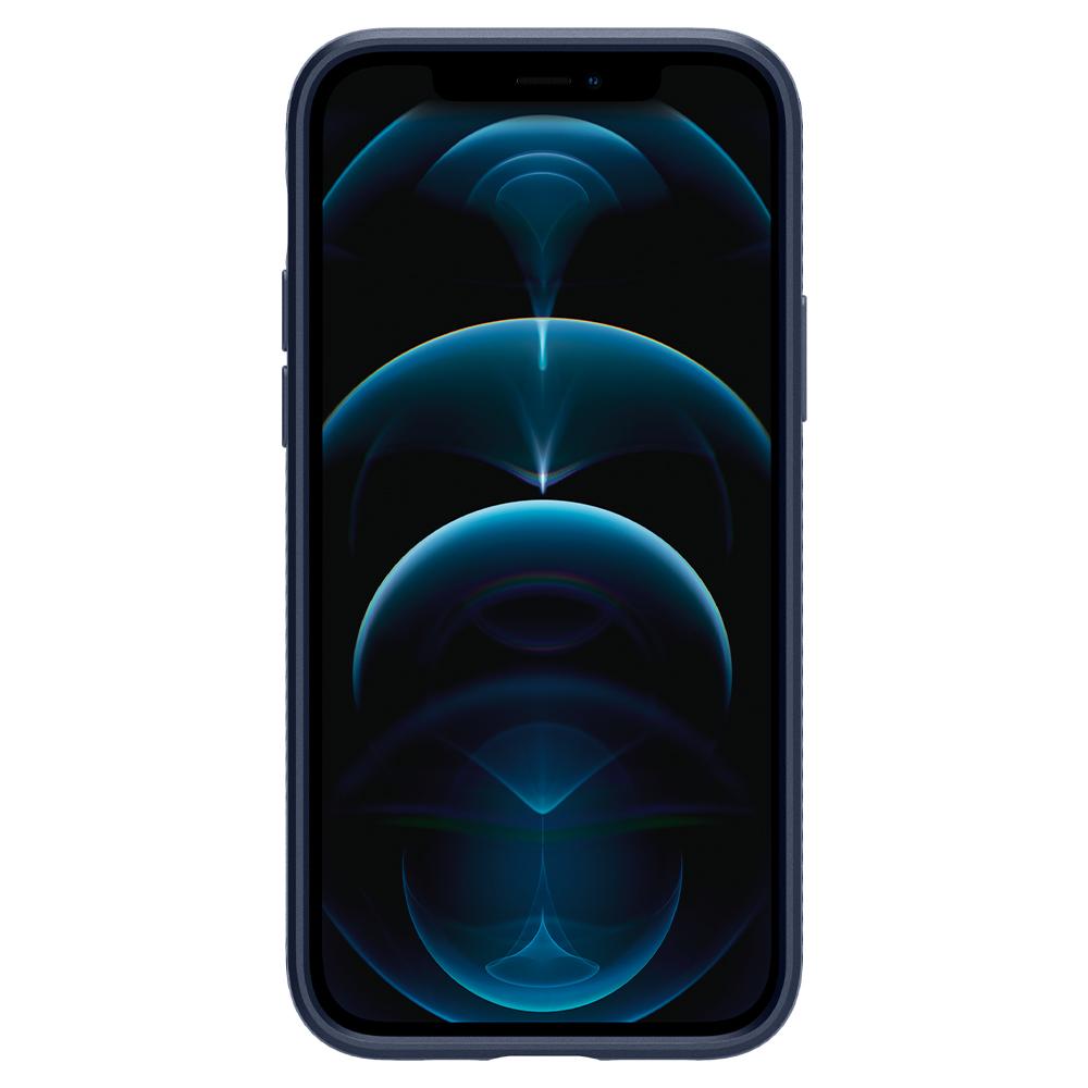 Spigen iPhone 12 / 12 Pro Liquid Air Series - Navy Blue