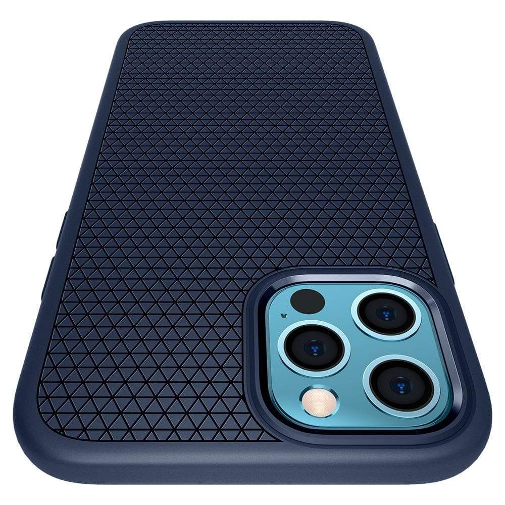 Spigen iPhone 12 / 12 Pro Liquid Air Series - Navy Blue