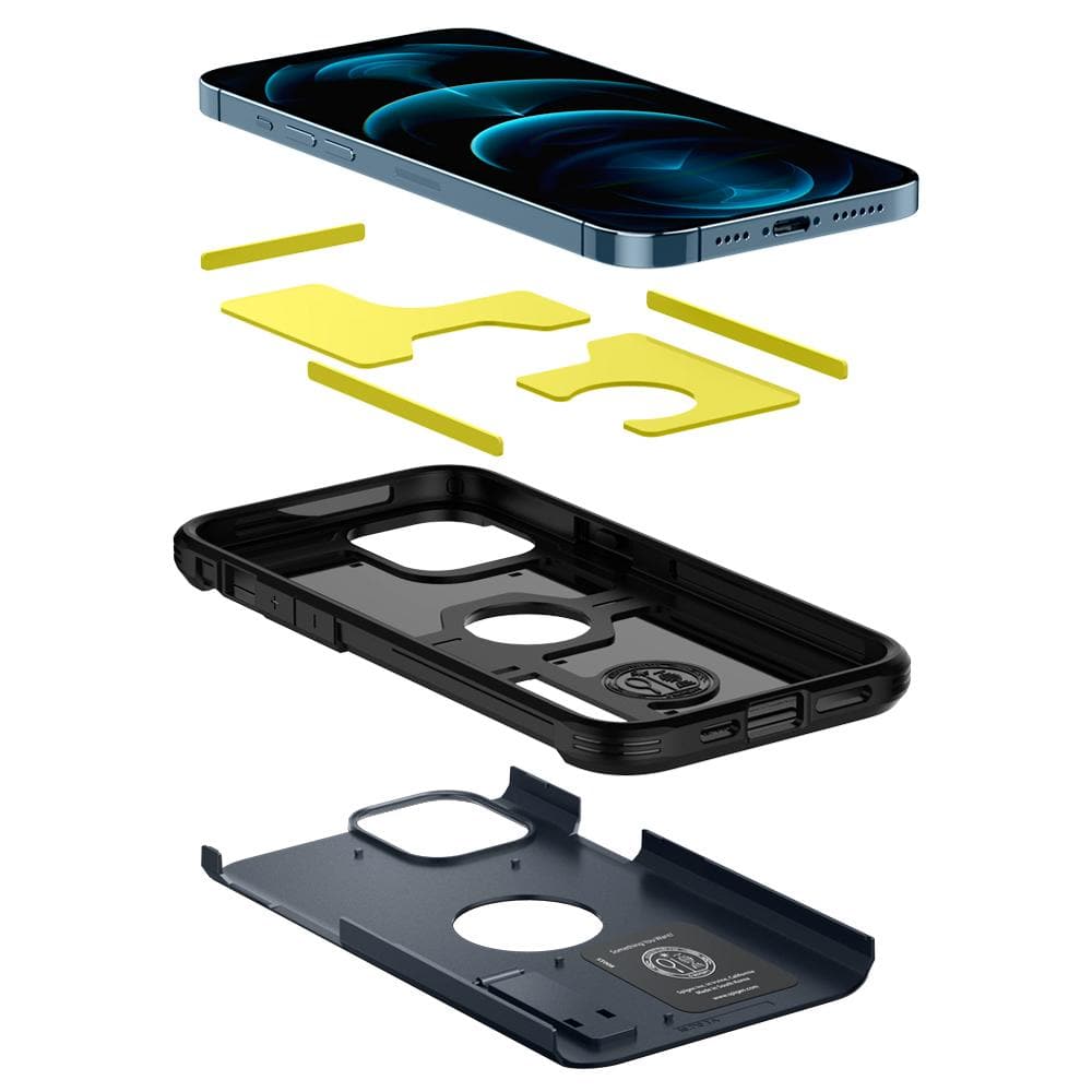 Spigen iPhone 12 Pro Max Touch Armor Series-Metal Slate