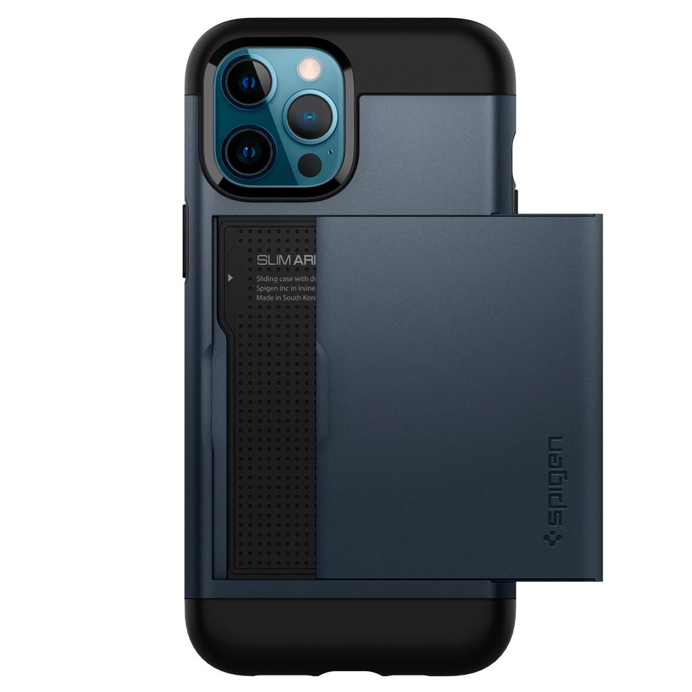 Spigen iPhone 12 Pro Max Slim Armor CS Series-Metal Slate