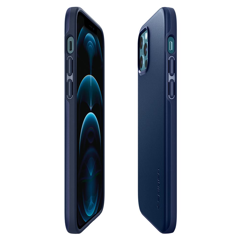 Spigen iPhone 12 / 12 Pro Thinfit Series-Navy Blue