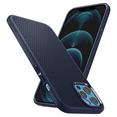Spigen iPhone 12 Pro Max Liquid Air Series-Navy Blue