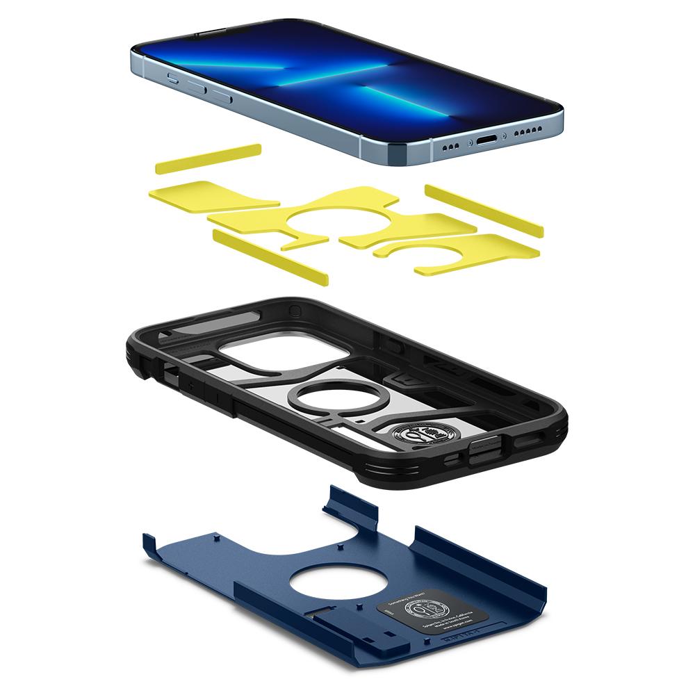 Spigen iPhone 13 Pro Tough Armor Series-Navy Blue