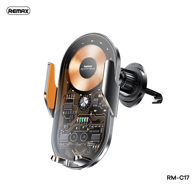 Remax RM-C17 15W Ultra thin Metal Smart Infrared Sensor Wireless Charg ...