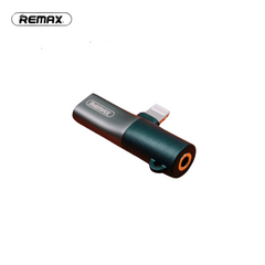 REMAX RL-LA09 2.0A ,iPhone Audio Jack Splitter ,iPhone 8 plus Headphone Jack,Lightning to 3.5 mm,Audio Connector for iPhone 7/ 8/ 8 plus / X / XS / XR / 11/ 11 Pro / 11 Pro Max / 12/ 12 Pro / 12 Pro Max Audio Adapter