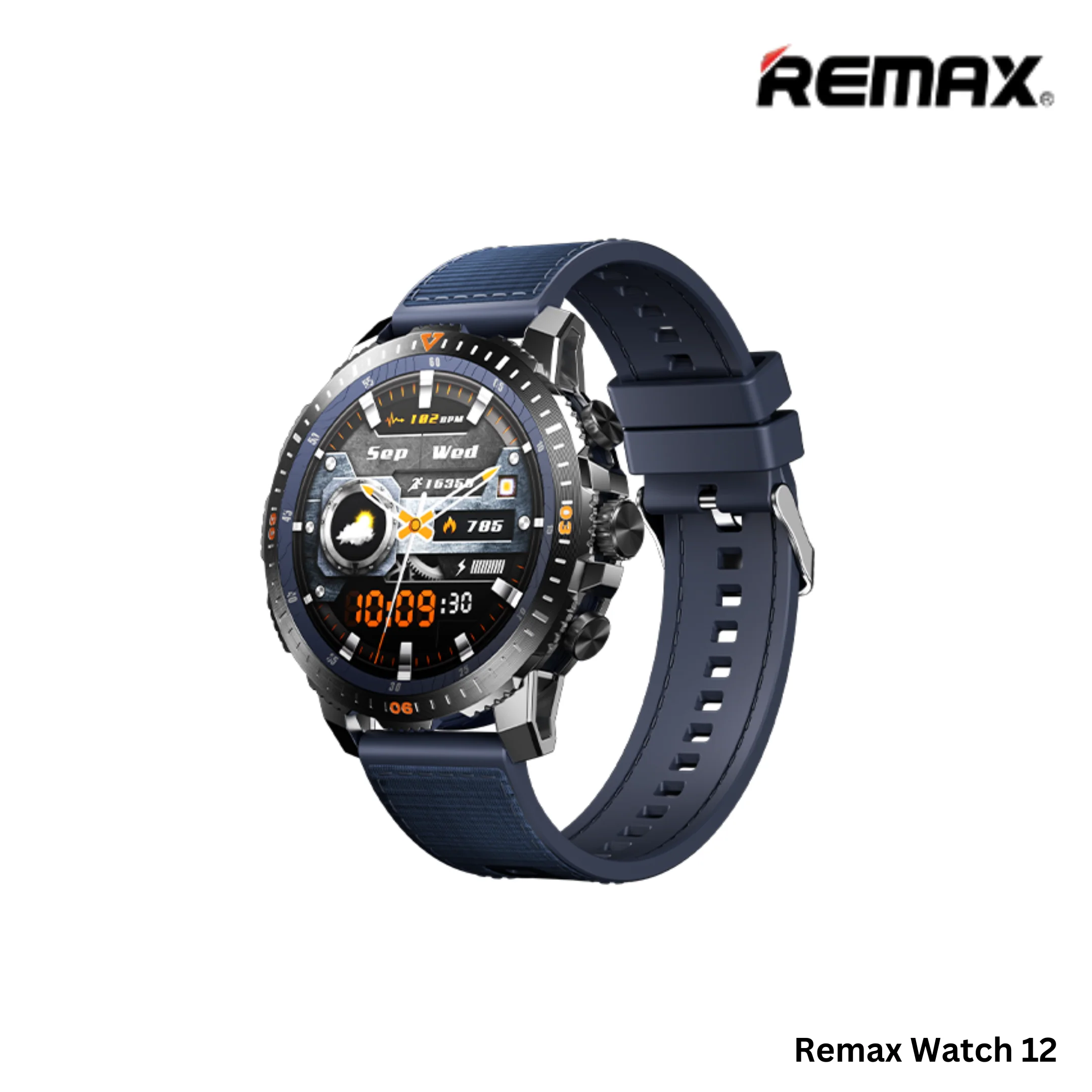 REMAX - WATCH 12 Smart Watch - Navy Blue