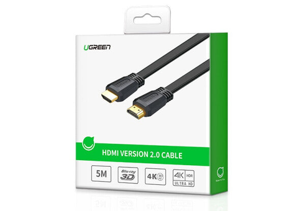 UGREEN ED015 4K 60 Hz HDMI 2.0 Flat Cable for TV HD Monitor Projector - 1.5M