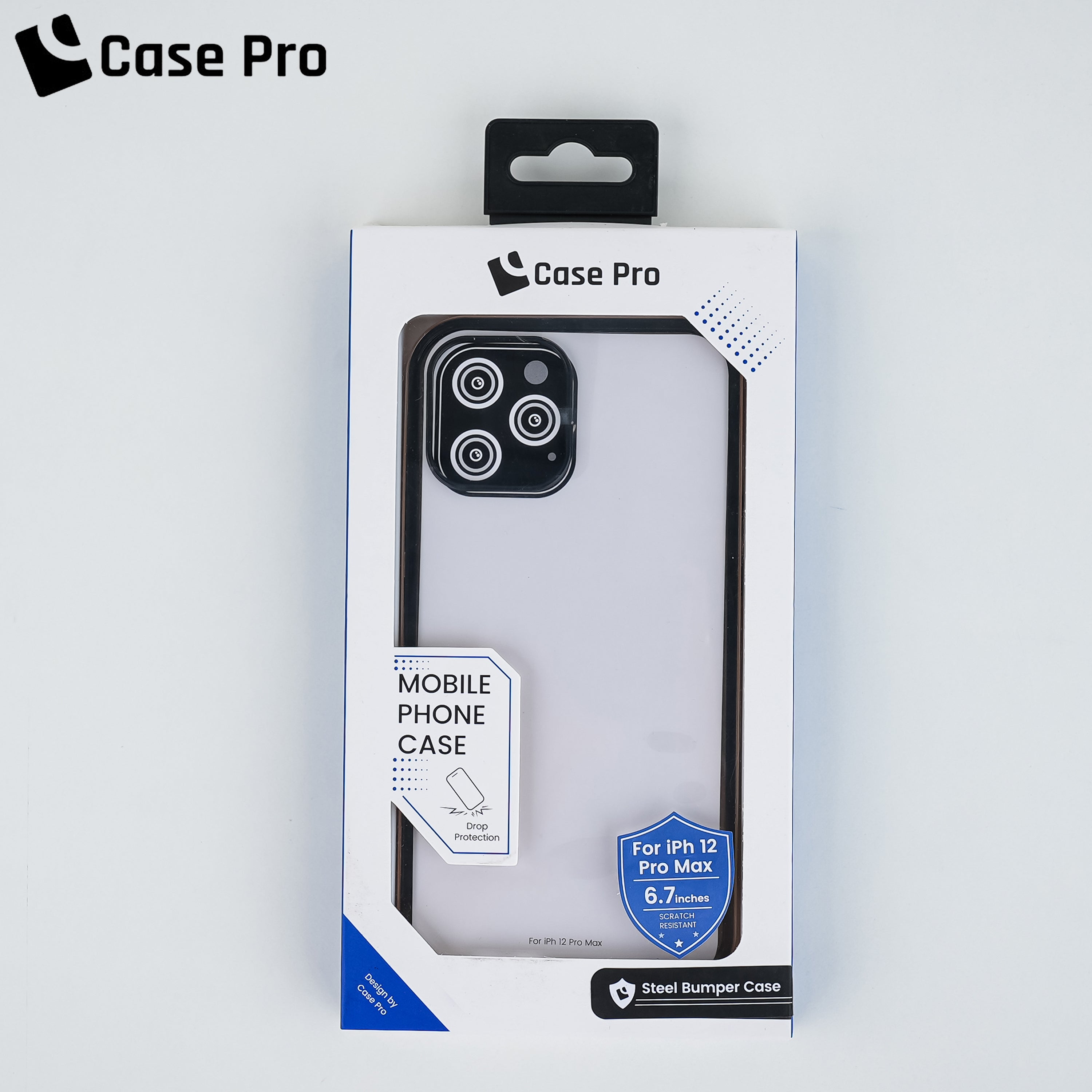 CASE PRO iPhone 12 Pro Case (Steel Bumper)