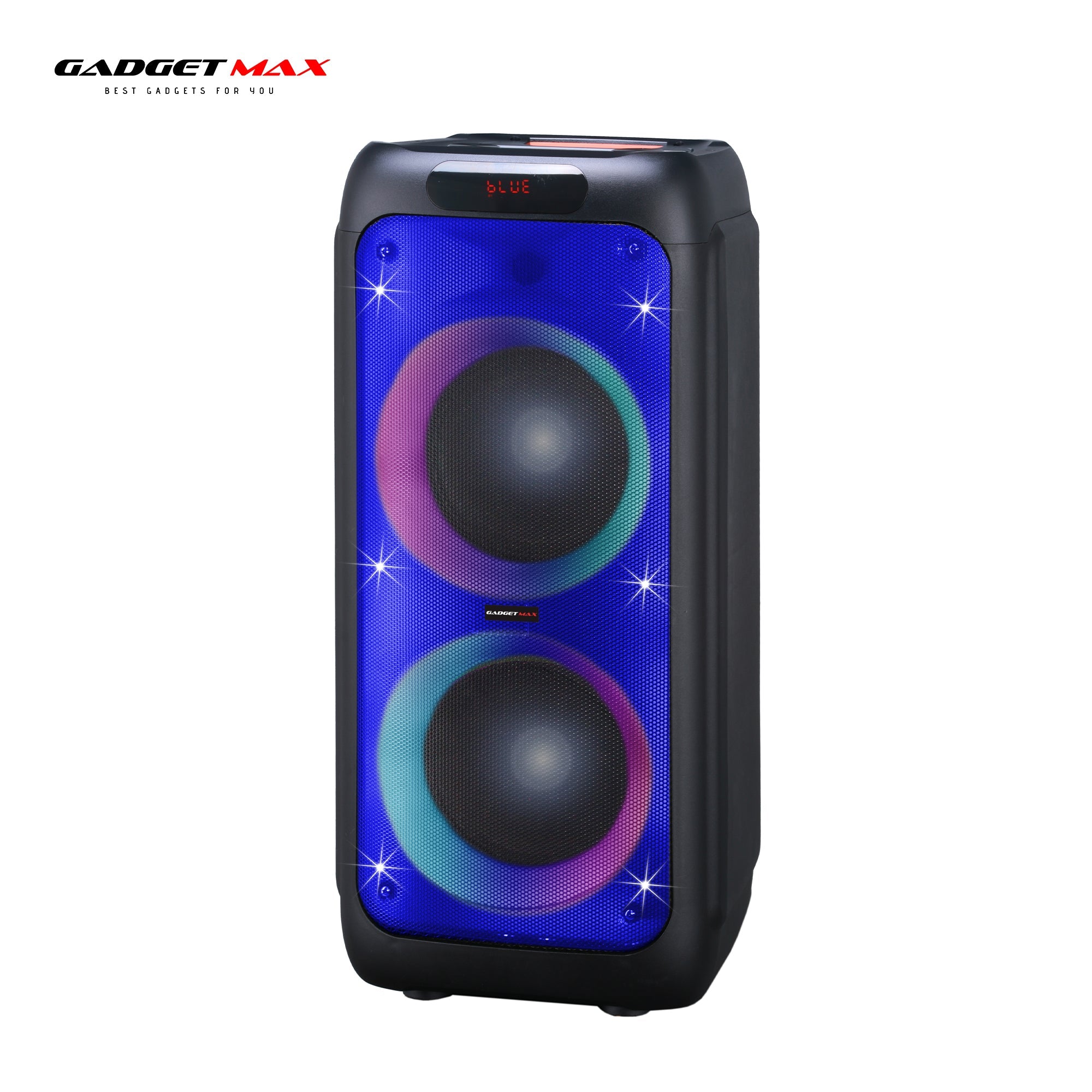 GADGET MAX GMPT-50 PARTY BOX 50W (8"*2) BLUETOOTH SPEAKER