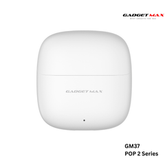 GADGET MAX - GM37 Pop 2 Wireless Bluetooth Earbuds - White