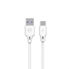 WK WDC-101A FULL SPEED PRO DATA CABLE FOR TYPE.C 5A (1M) - White
