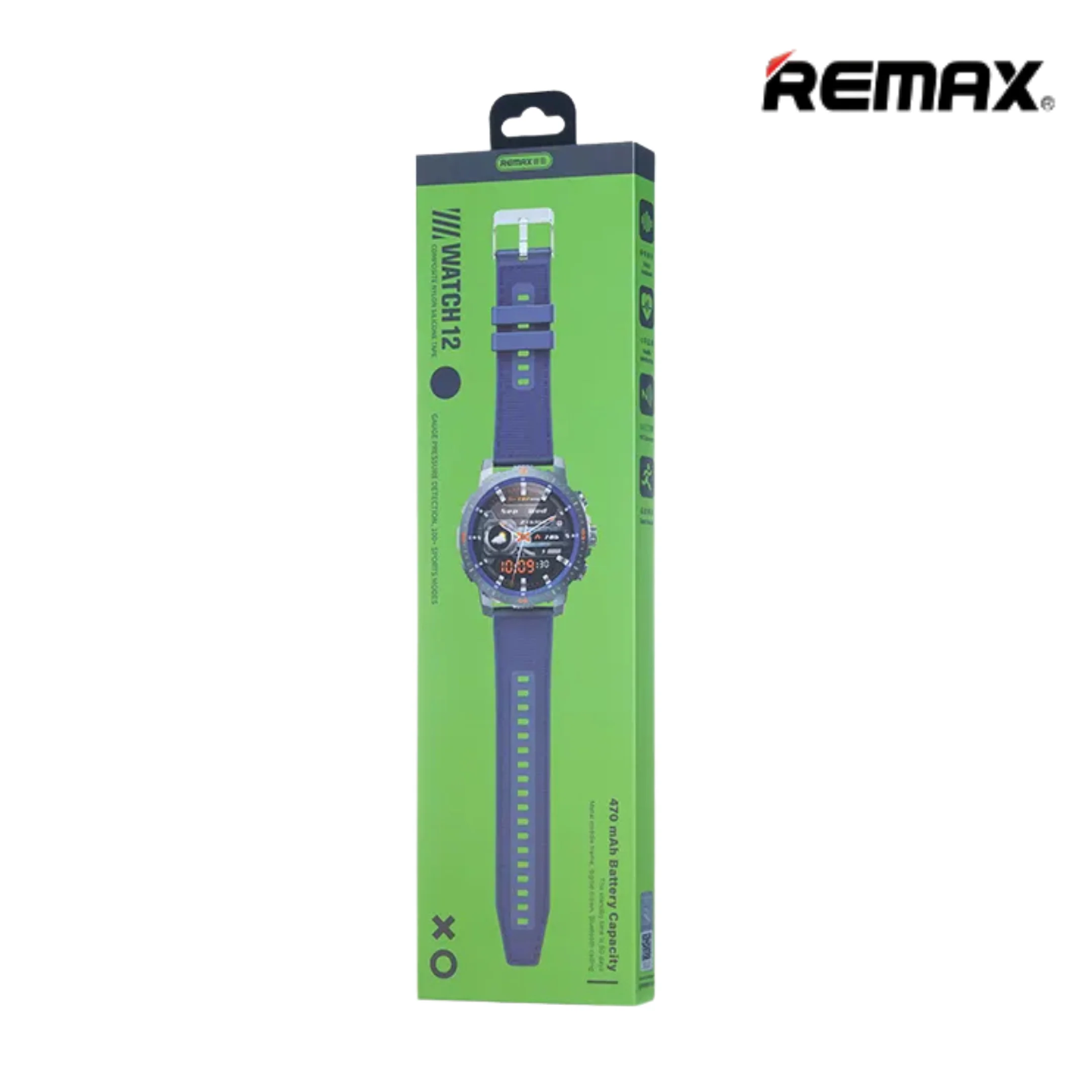 REMAX - WATCH 12 Smart Watch - Navy Blue