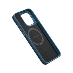 PITAKA iPhone 15 Pro MagEZ Case 4  (Black/Blue Twill)1500D