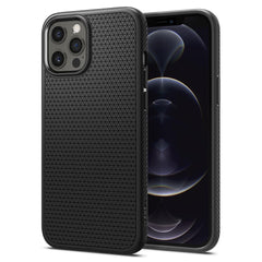 Spigen iPhone 12 Pro Max Liquid Air Series-Mette Black