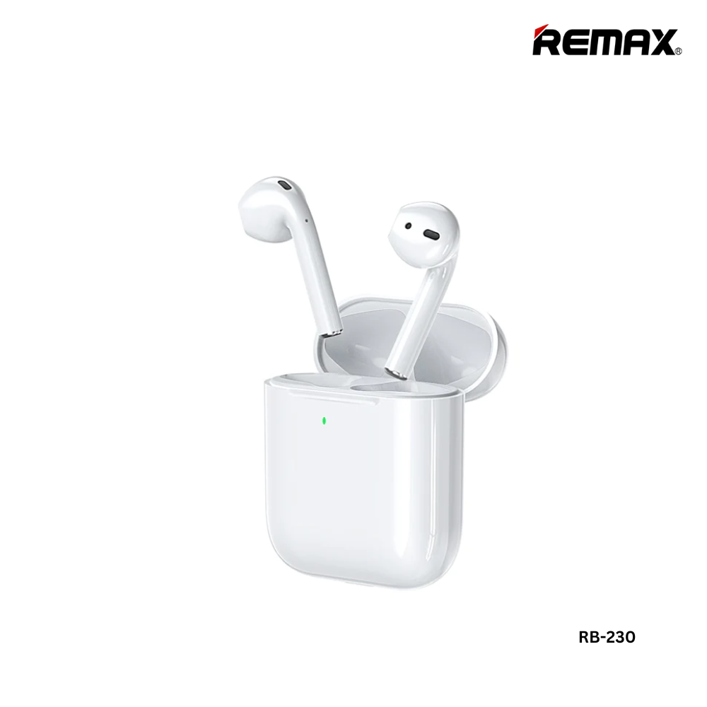 REMAX RB-230 TRUE WIRELESS STEREO EARBUDS FOR MUSIC & CALL, Wireless Earbuds, Bluetooth Earbuds