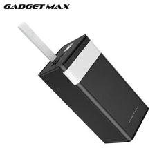 GADGET MAX GB01 50000MAH FAST CHARGE LARGE CAPACITY POWER BANK  (PD-20W/QC-3.0) (OUTPUT-2USB/INPUT-MICRO/TYPE-C IN/OUT)